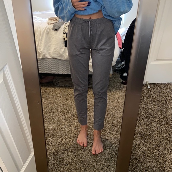 Grey Lululemon Ankle Leggings - Picture 2 of 7